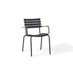 ReClips Dining Arm Chair - Black / Bamboo