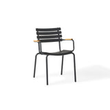 ReClips Dining Arm Chair - Black / Bamboo