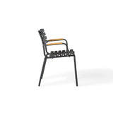 ReClips Dining Arm Chair - Black / Bamboo