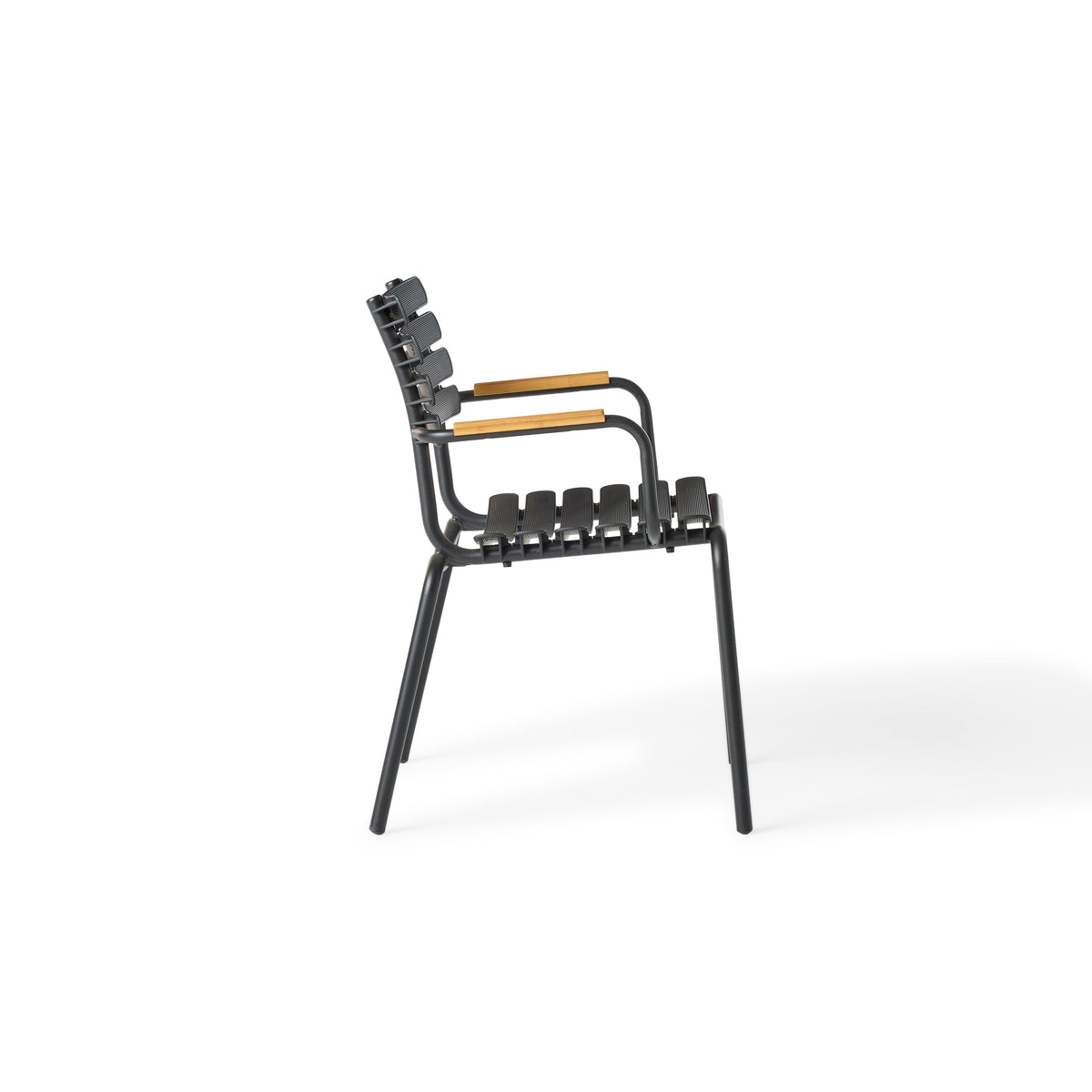 ReClips Dining Arm Chair - Black / Bamboo