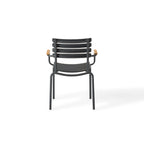 ReClips Dining Arm Chair - Black / Bamboo