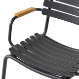 ReClips Dining Arm Chair - Black / Bamboo