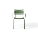 ReClips Dining Arm Chair - Olive / Bamboo