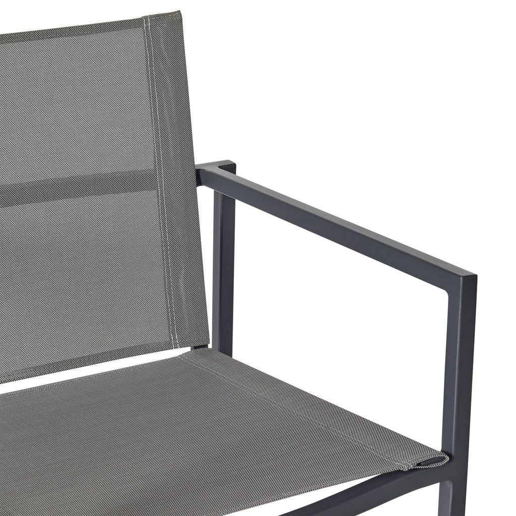 Santa Monica Bar Chair in Charcoal
