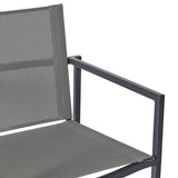 Santa Monica Bar Chair in Charcoal