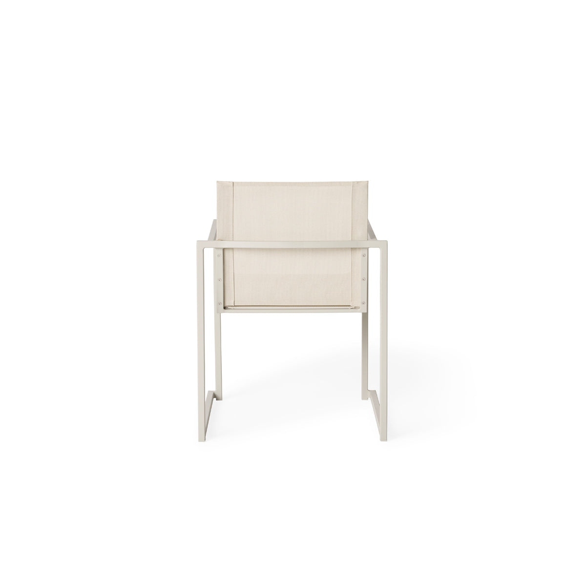 Santa Monica Dining Arm Chair in Dune Aluminum