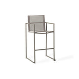 Santa Monica Bar Chair in Quartz Grey