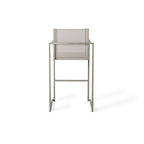 Santa Monica Bar Chair in Quartz Grey