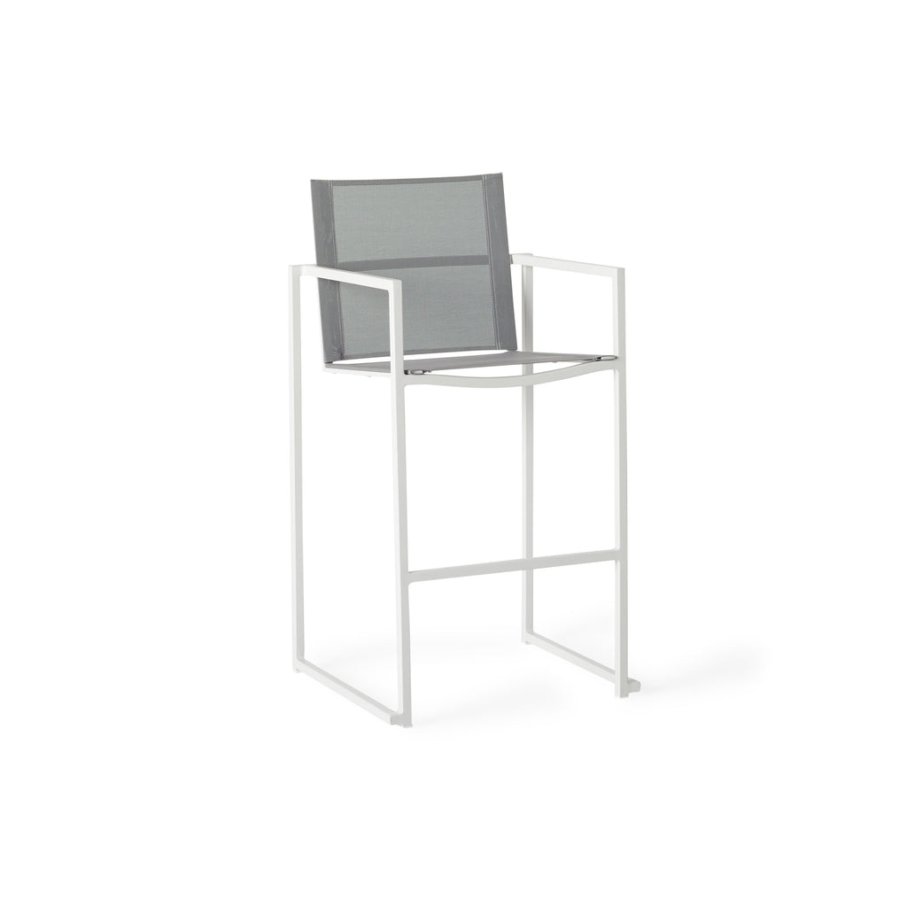 Santa Monica Bar Chair in White