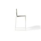 Santa Monica Armless Bar Chair in White