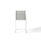 Santa Monica Armless Counter Chair in White