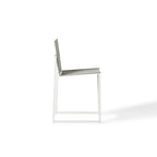 Santa Monica Armless Counter Chair in White