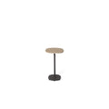 Saratoga Side Table in Charcoal Aluminum