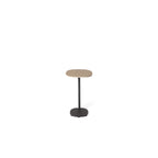 Saratoga Side Table in Charcoal Aluminum