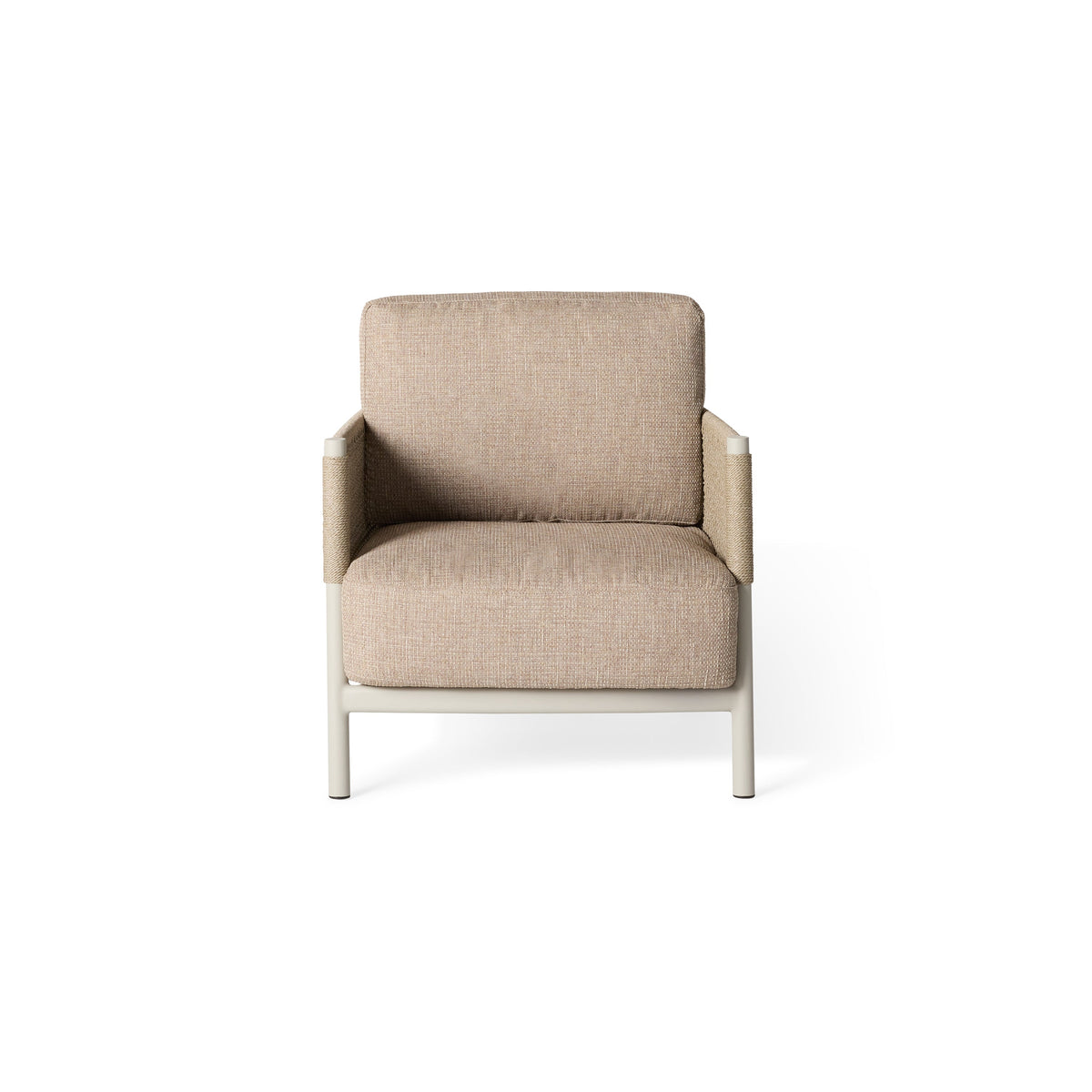 Saratoga Lounge Chair in Dune Aluminum