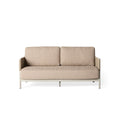Saratoga Loveseat in Dune Aluminum