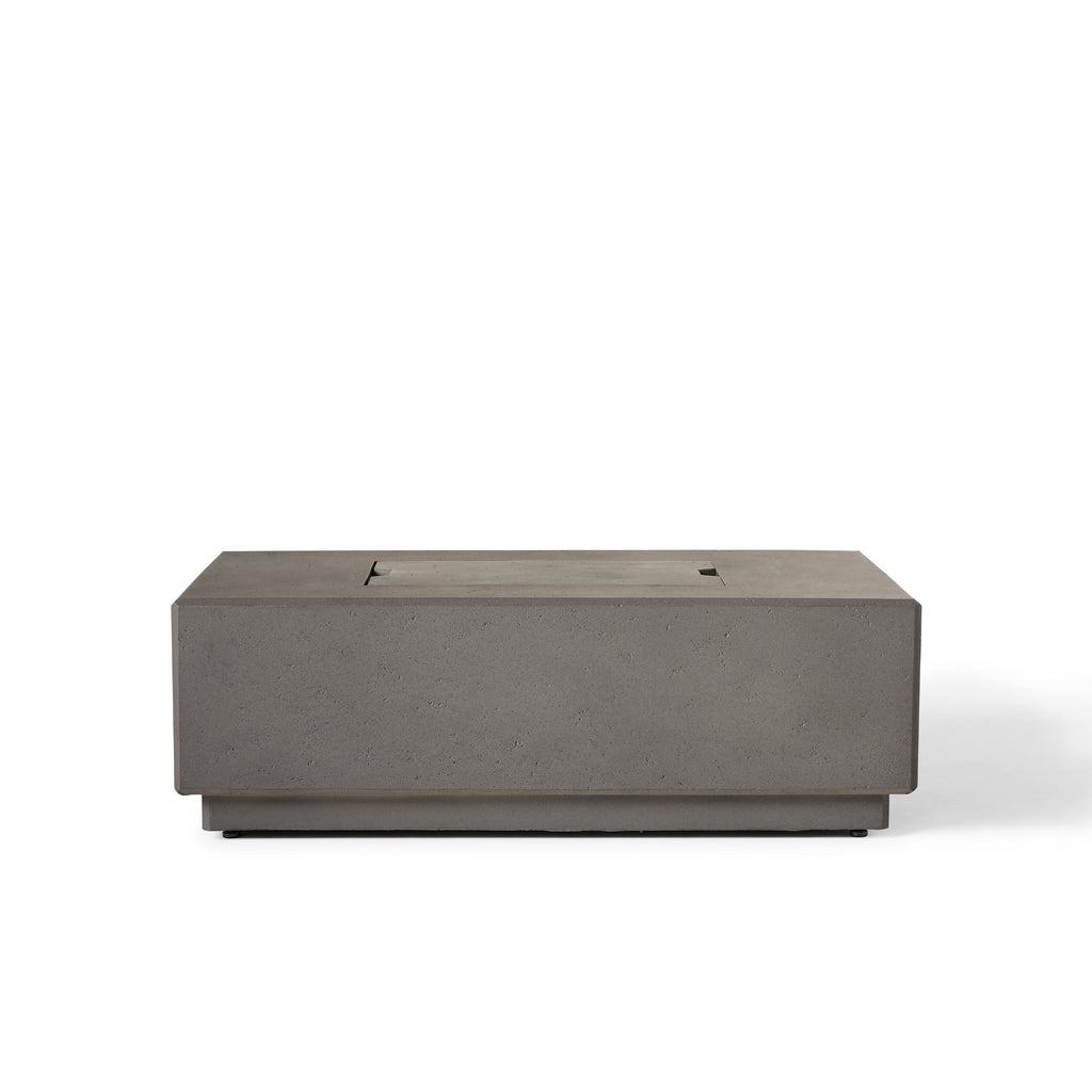 Sequoia Rectangular Fire Table in Smoke (Natural Gas)