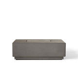 Sequoia Rectangular Fire Table in Smoke (Natural Gas)