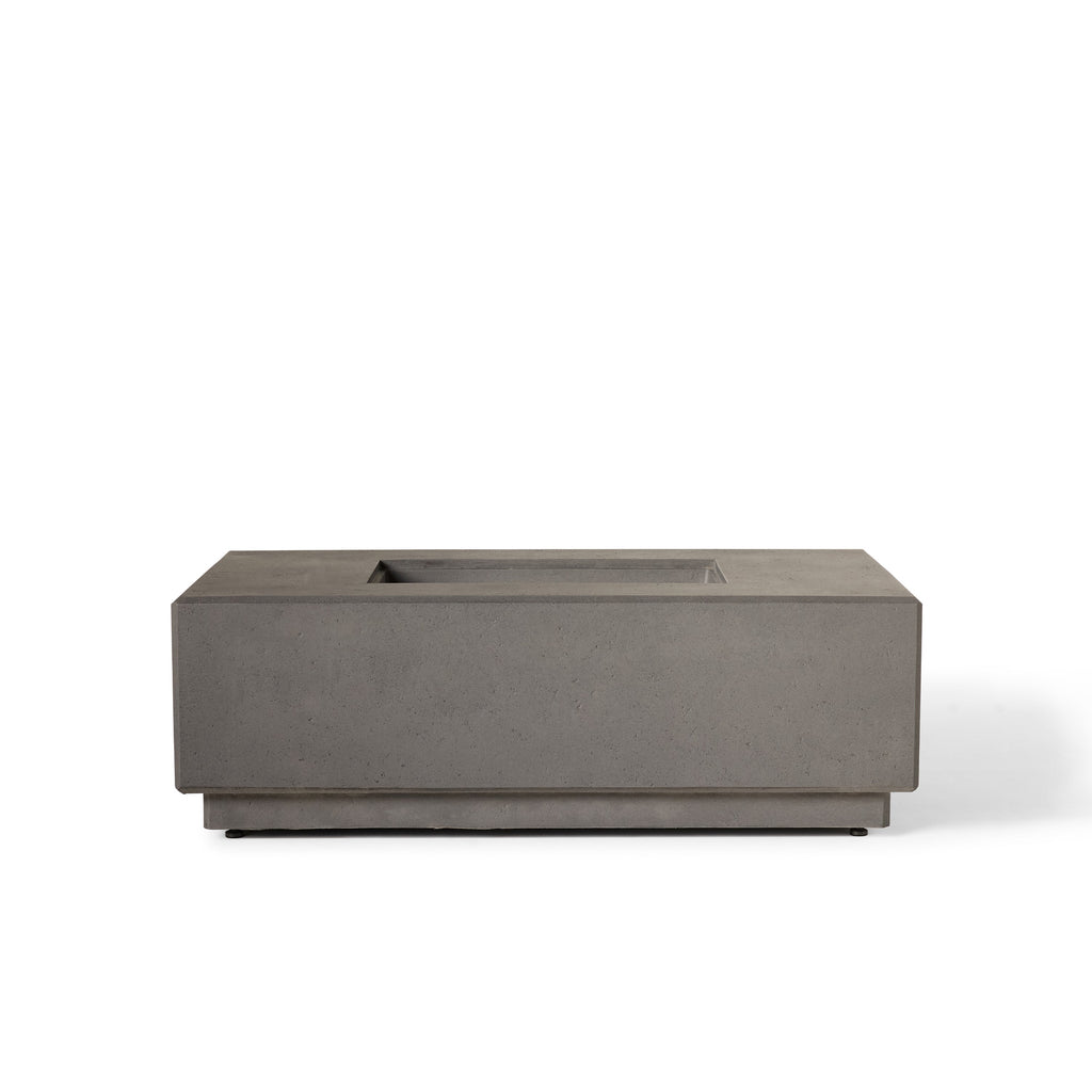 Sequoia Rectangular Fire Table in Smoke (Natural Gas)