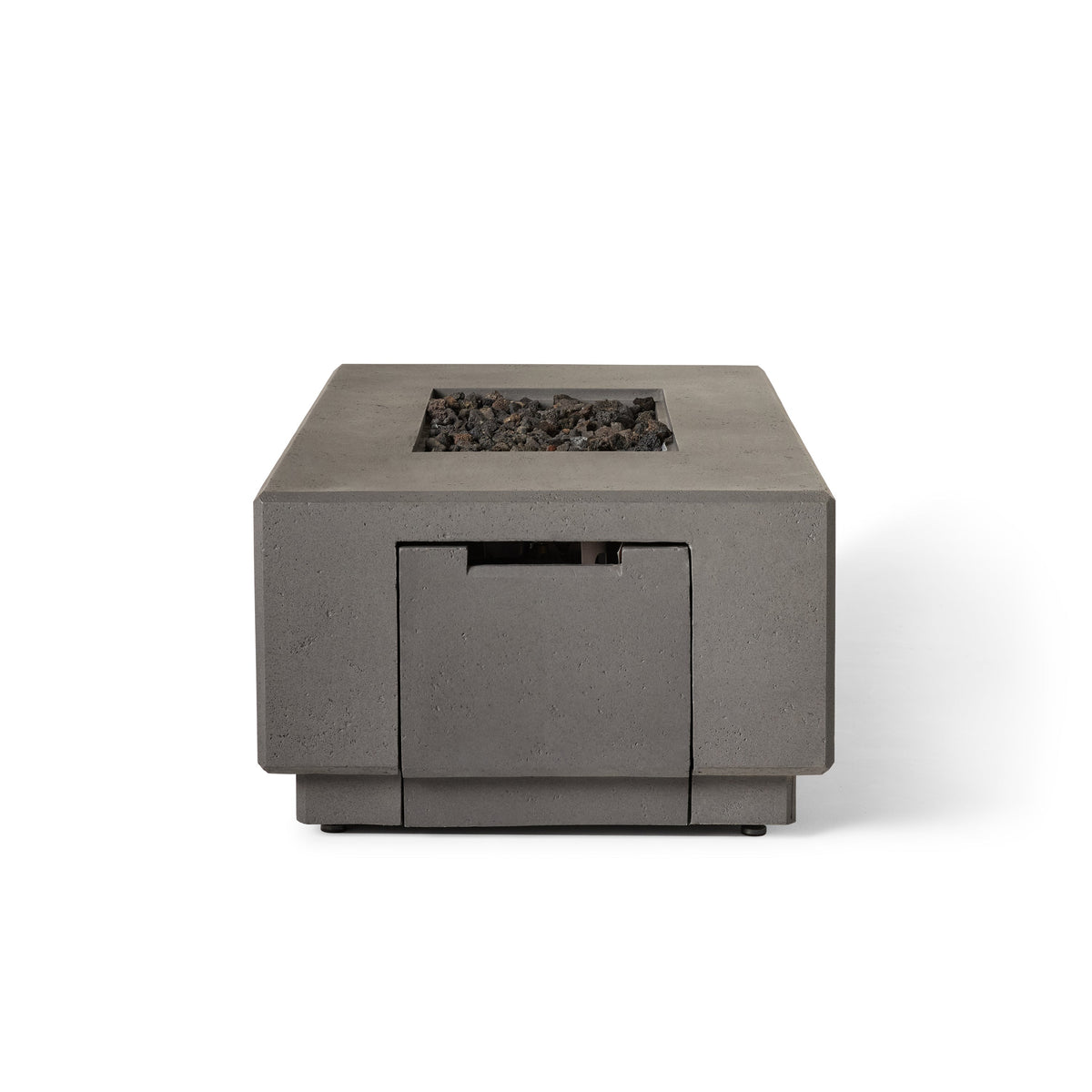 Sequoia Rectangular Fire Table in Smoke (Natural Gas)