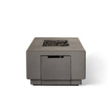 Sequoia Rectangular Fire Table in Smoke (Propane)