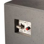 Sequoia Rectangular Fire Table in Smoke (Propane)