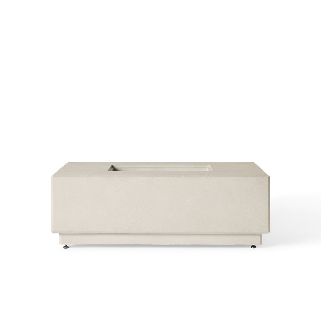 Sequoia Rectangular Fire Table in Fog (Natural Gas)