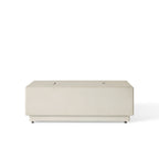 Sequoia Rectangular Fire Table in Fog (Propane)