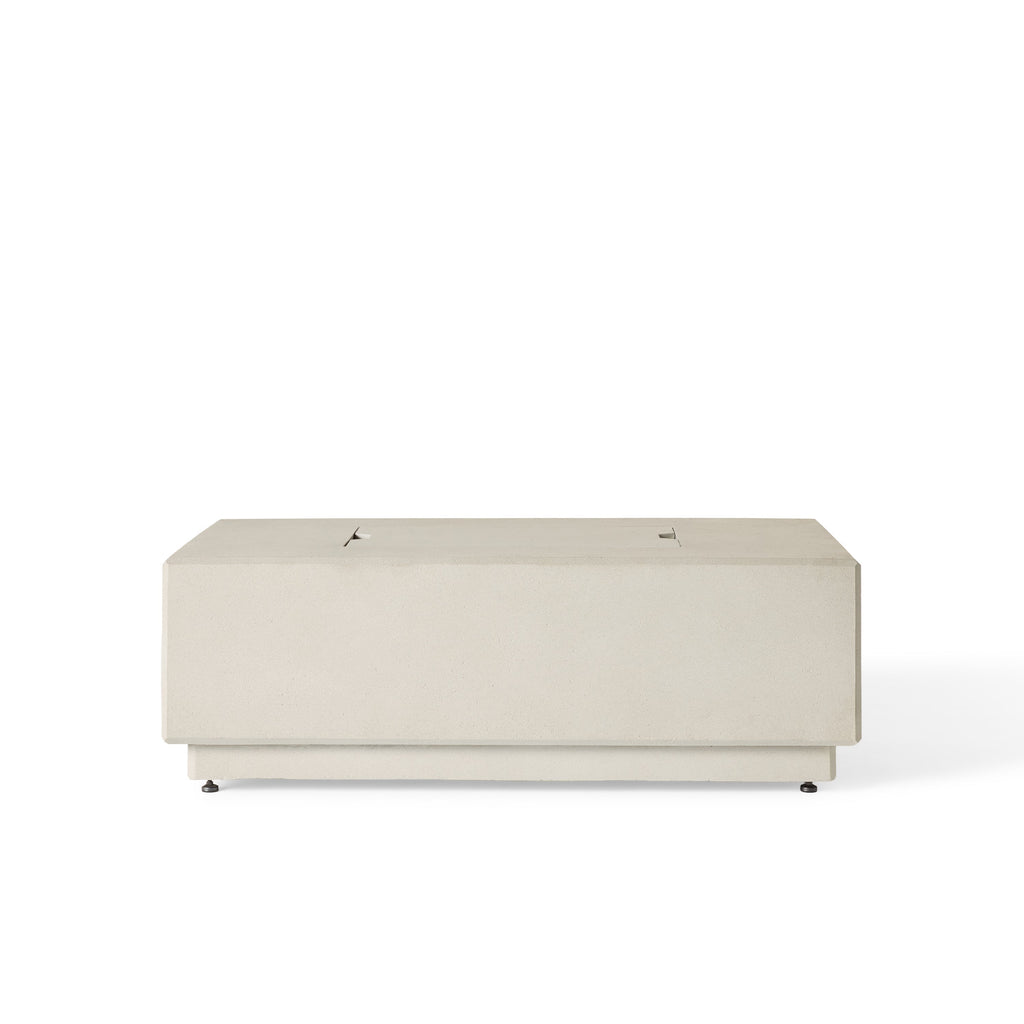 Sequoia Rectangular Fire Table in Fog (Natural Gas)