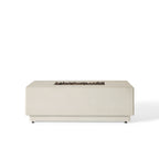 Sequoia Rectangular Fire Table in Fog (Propane)