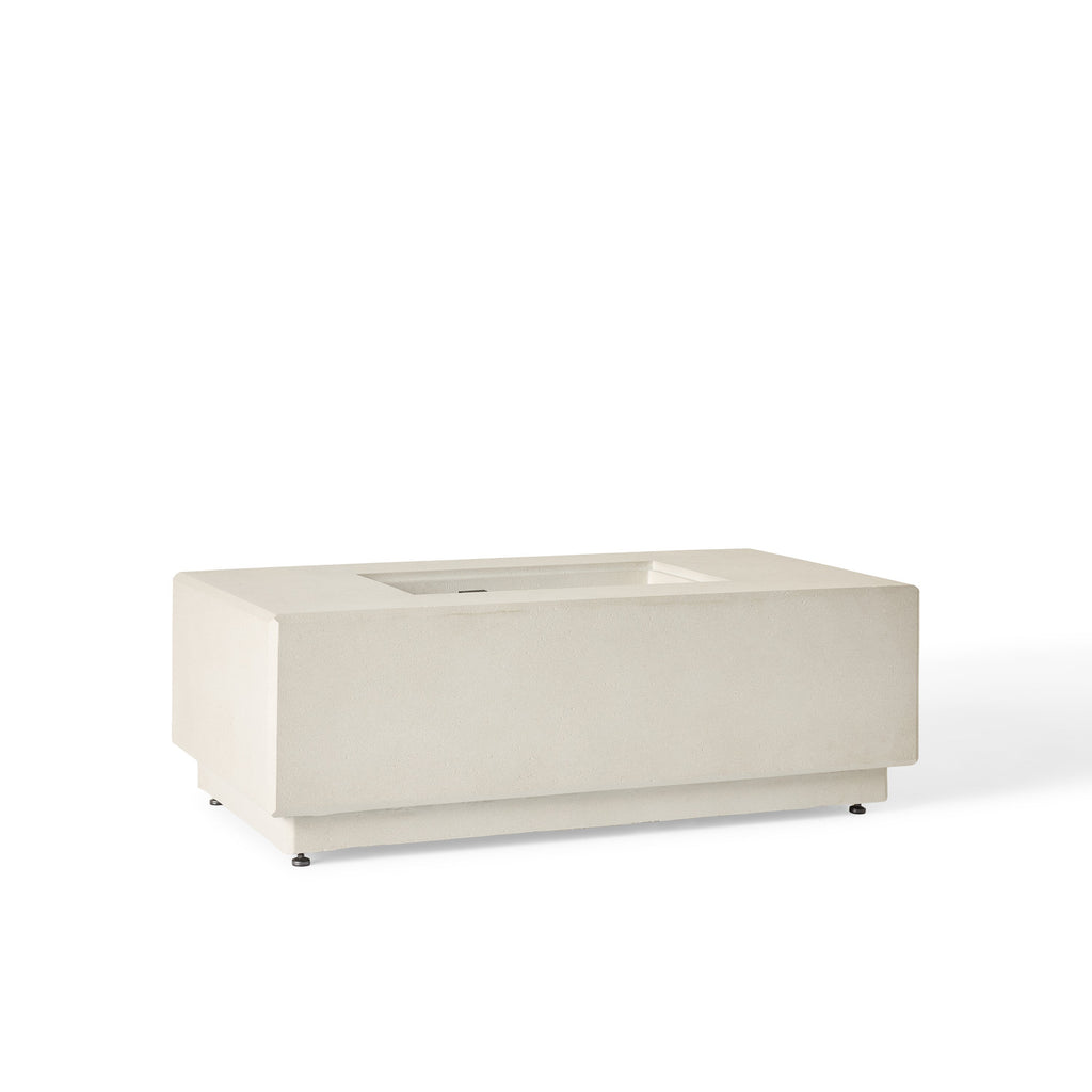 Sequoia Rectangular Fire Table in Fog (Natural Gas)