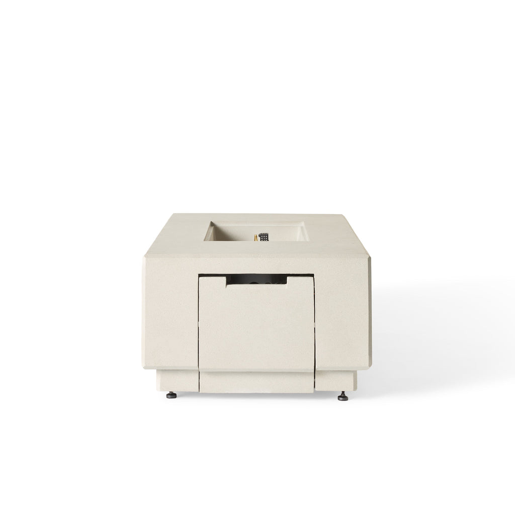 Sequoia Rectangular Fire Table in Fog (Natural Gas)