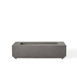 Sierra Rectangular Fire Table - Carbon