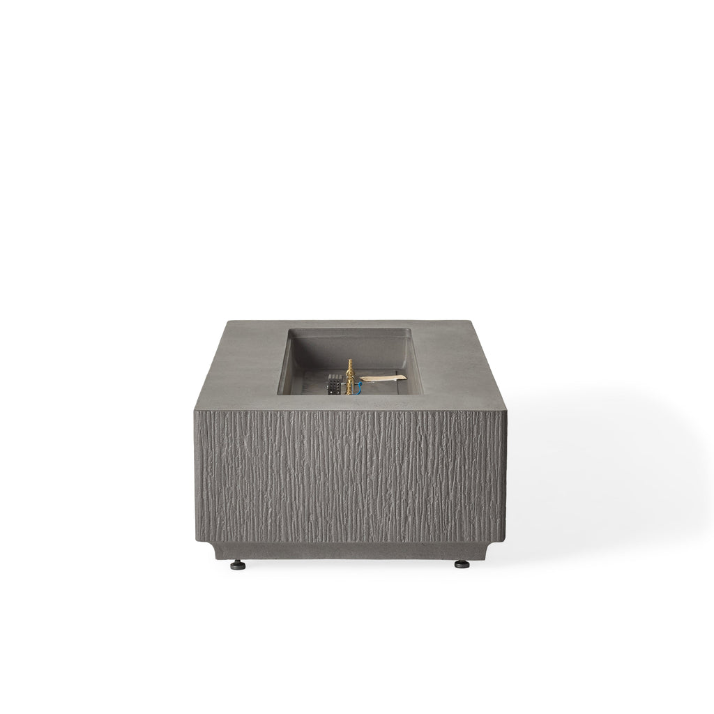 Sierra Rectangular Fire Table - Carbon