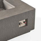 Sierra Rectangular Fire Table - Carbon