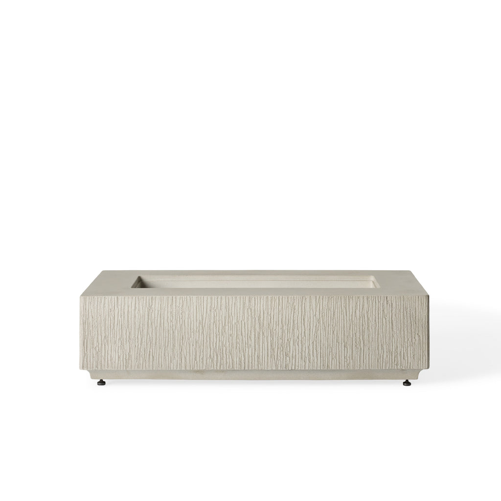 Sierra Rectangular Fire Table - Fog