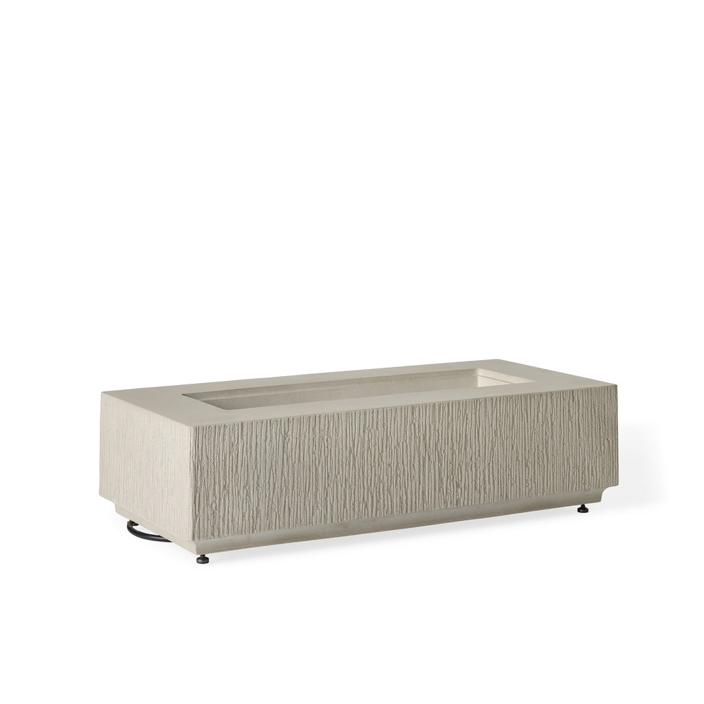 Sierra Rectangular Fire Table - Fog