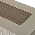 Sierra Rectangular Fire Table - Fog