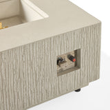 Sierra Rectangular Fire Table - Fog