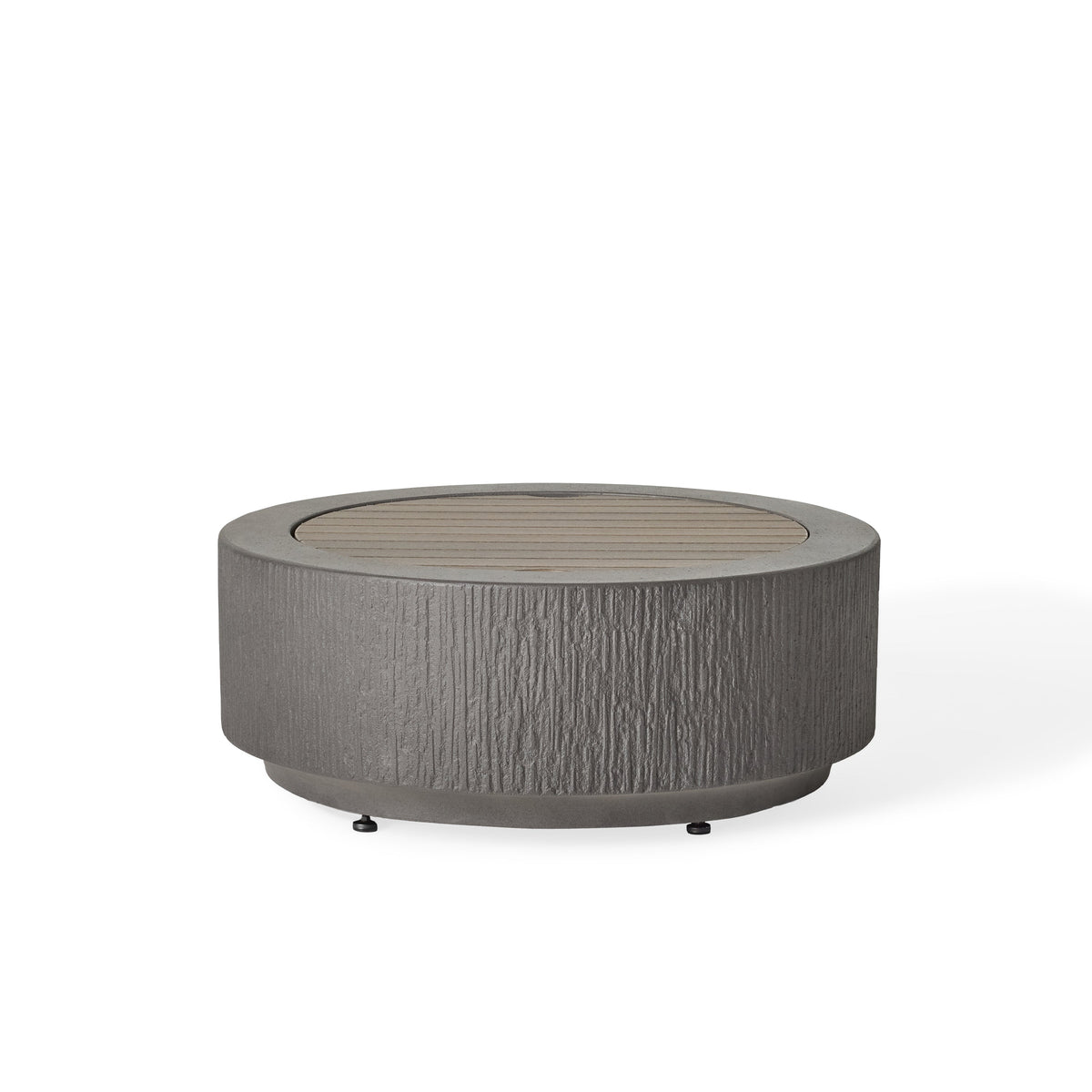 Sierra Round Fire Table - Carbon