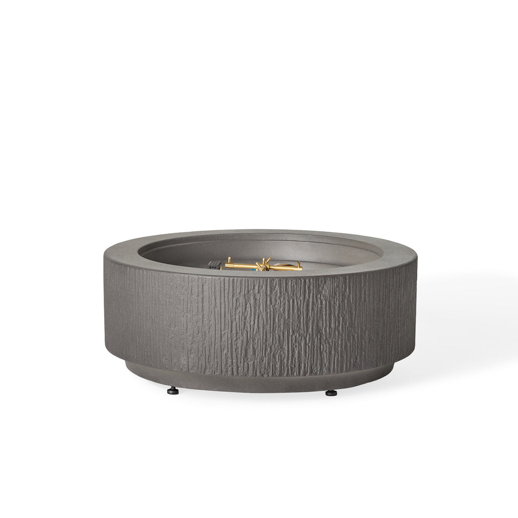 Sierra Round Fire Table - Carbon