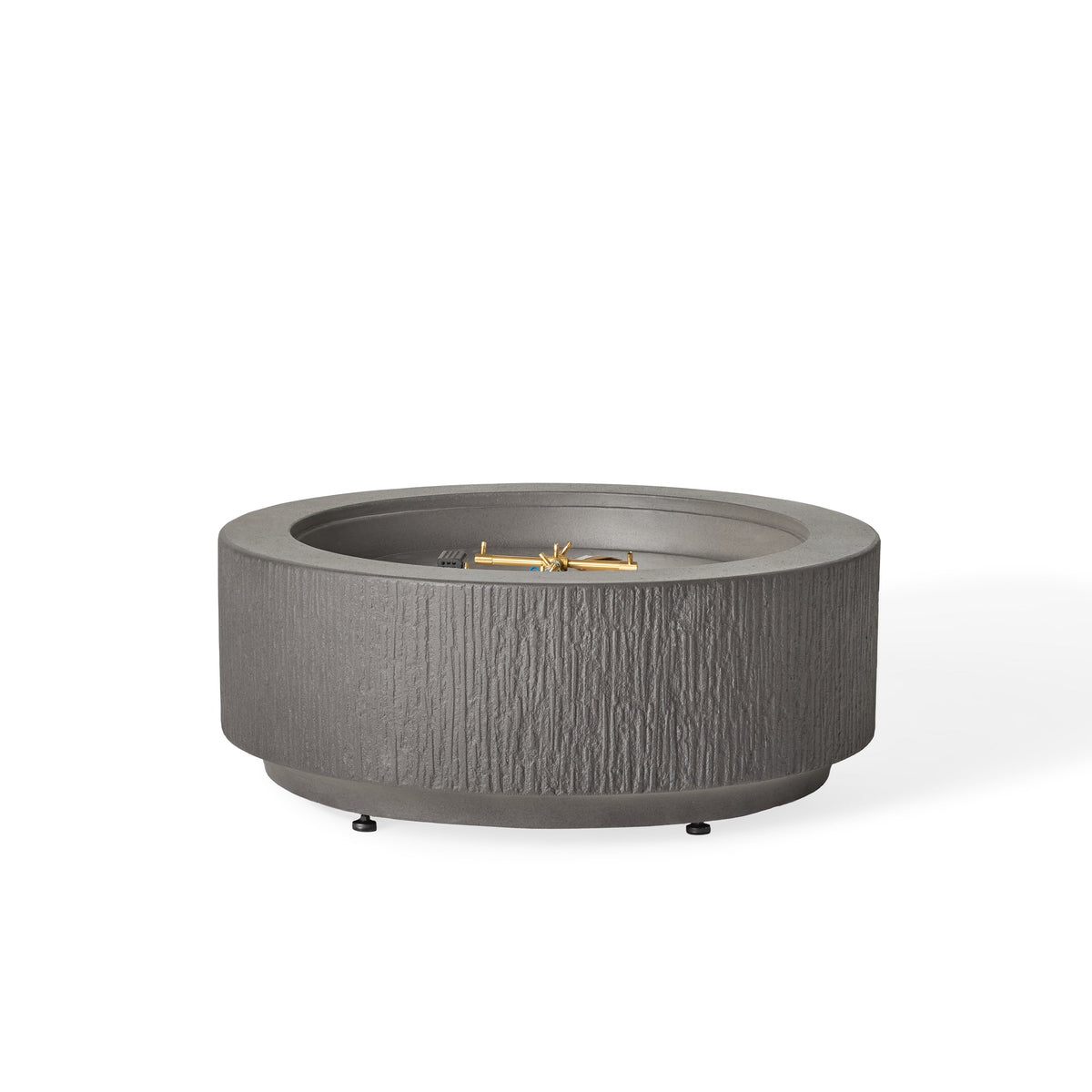 Sierra Round Fire Table - Carbon