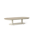 Silverado Coffee Table in Dune Aluminum