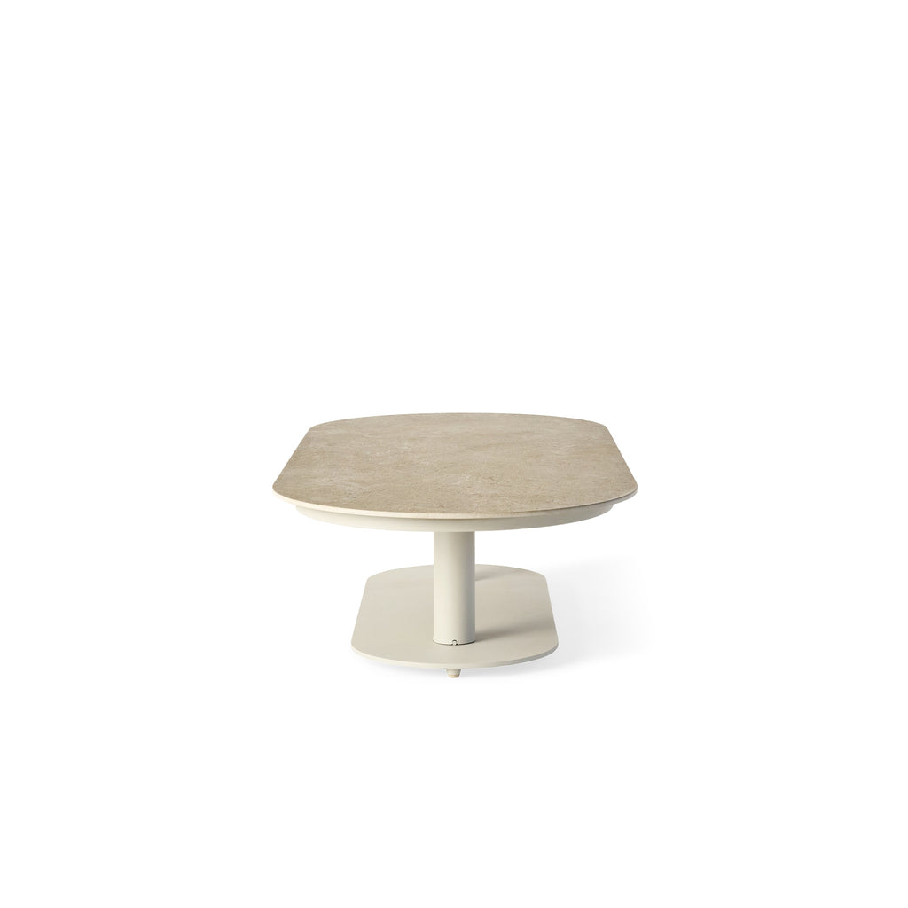 Silverado Coffee Table in Dune Aluminum