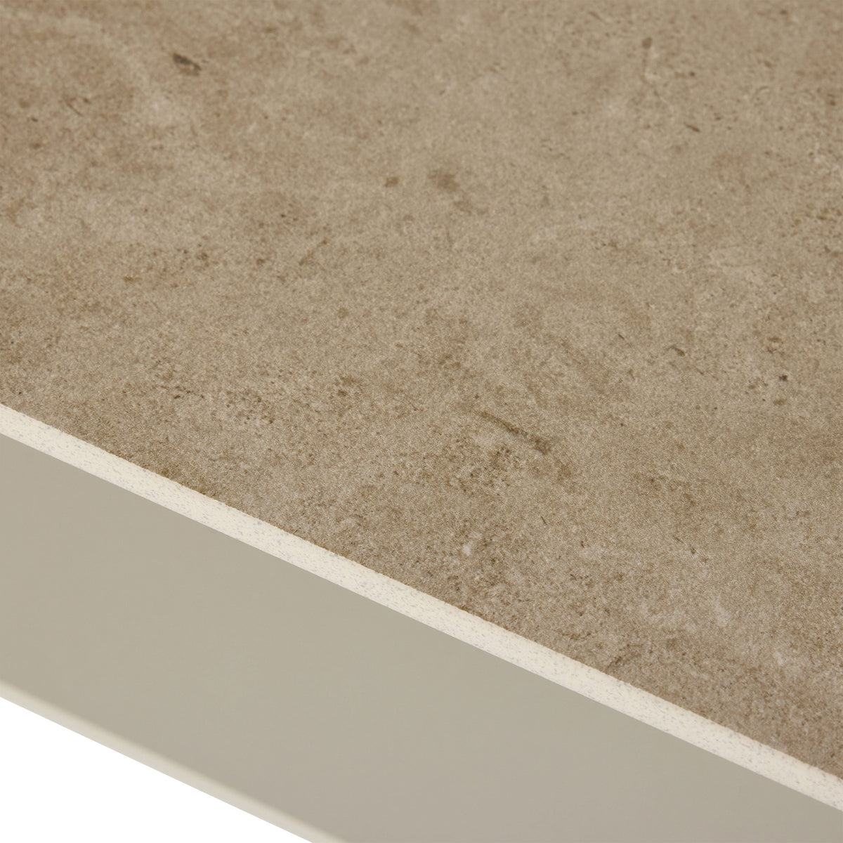 Silverado Coffee Table in Dune Aluminum