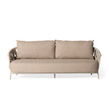 Silverado Sofa in Dune Aluminum