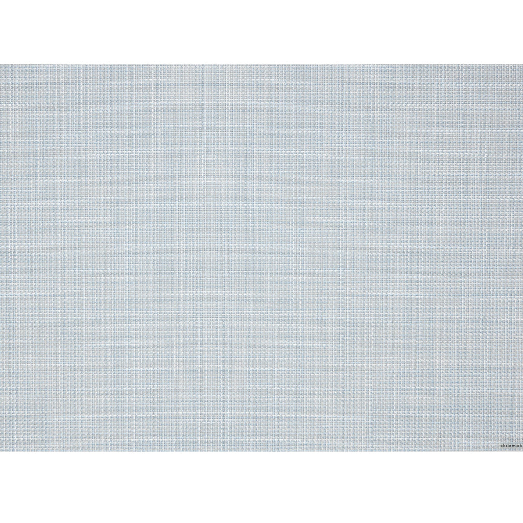 Mini Basketweave Rectangular Placemat in Sky