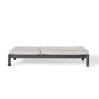 Stinson Chaise in Charcoal Aluminum