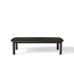 Stinson Coffee Table in Charcoal Aluminum