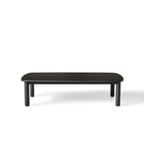 Stinson Coffee Table in Charcoal Aluminum